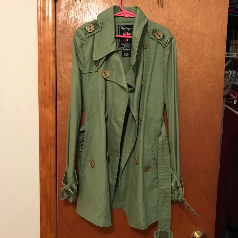 Green London Style Jacket